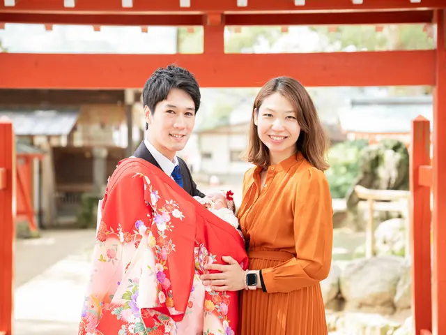 【お宮参りが初めての方も安心】平均年齢29歳!産着などお着せすることも可能♪