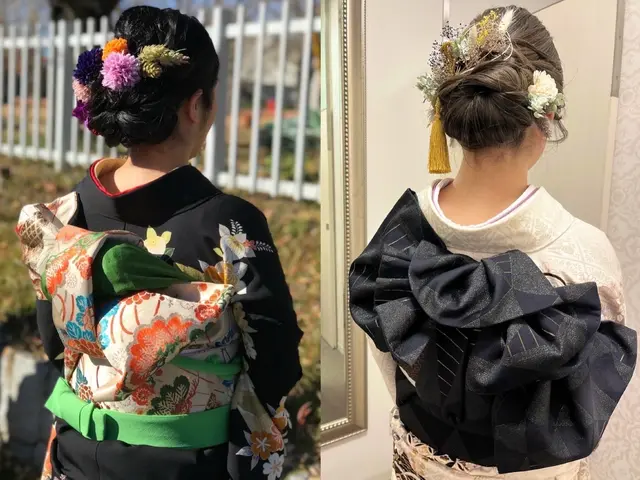 ご家族の大切なお出掛け、結婚式への列席などのヘア、メイクを是非お任せください!