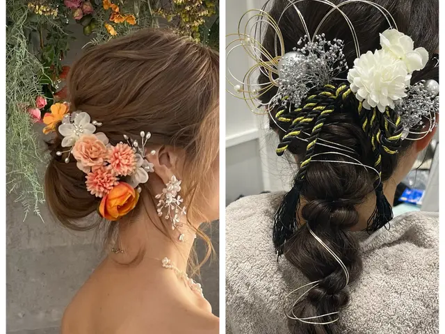 ご家族の大切なお出掛け、結婚式への列席などのヘア、メイクを是非お任せください!