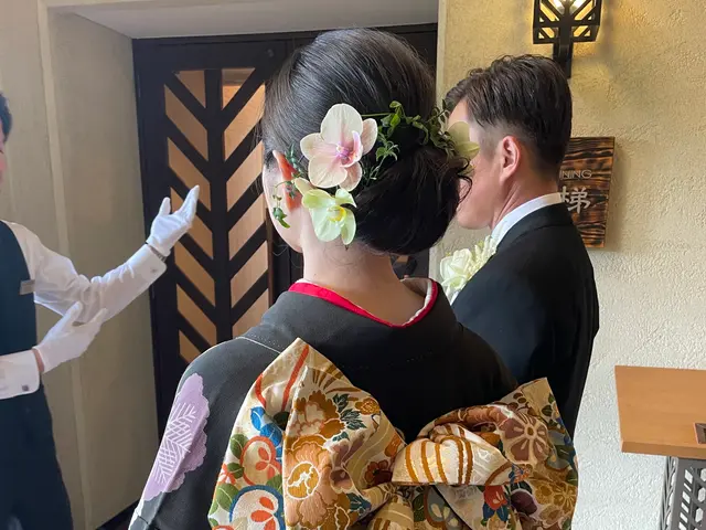 ◇七五三、成人式振袖、訪問着、花嫁支度まで、美容師がお支度致します。