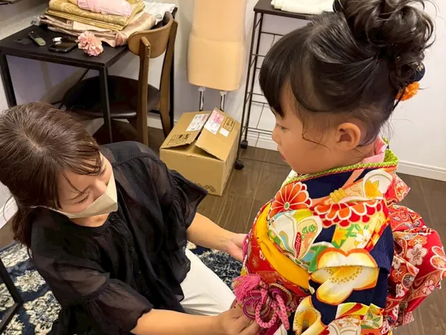 七五三✾親子で出張着付け・ヘアセット♪♪