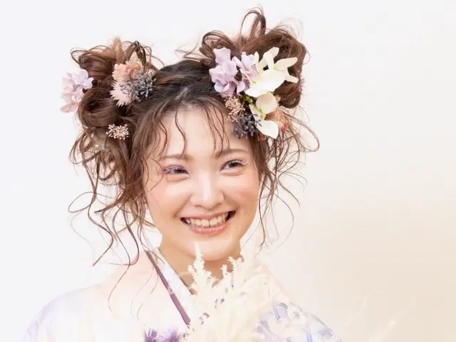 ヘアセットのみ8800円!着付けはセット料金あり!ヘア2人目6600円