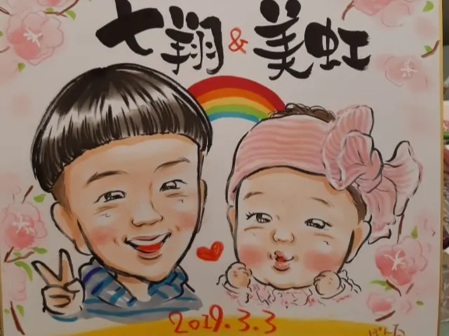 実績は3万人以上!カラフルでかわいい!!みんなが笑顔になる似顔絵をお届けします♪