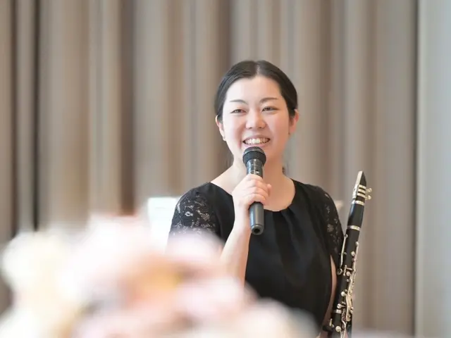 【クラシックから童謡まで】明るい音色で癒しのクラリネット◎司会も対応可