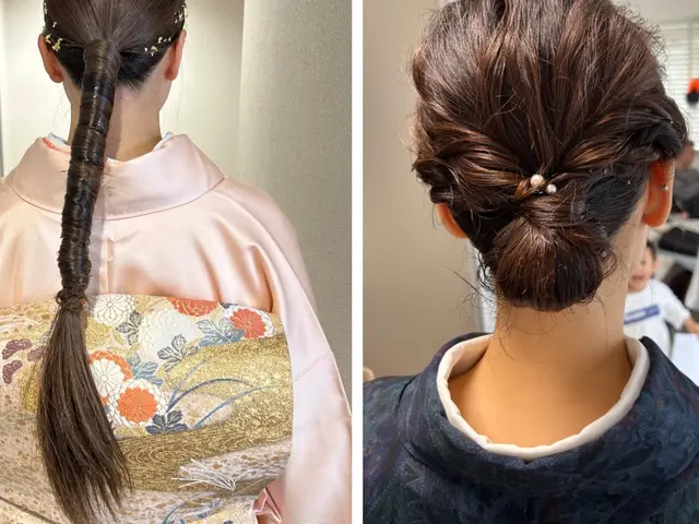 *国家資格着付技能士1級/着付サービス内ヘアアレンジしてます/精一杯対応努めます
