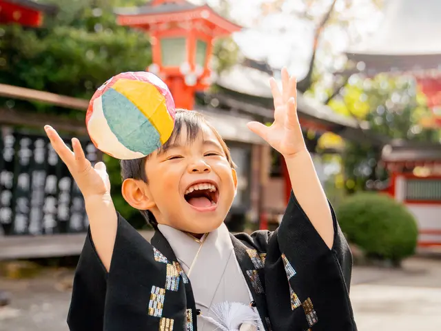 みんな笑顔で七五三