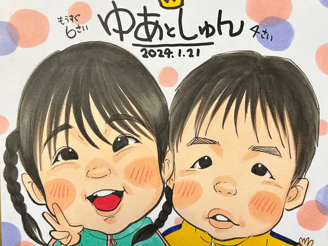 似顔絵日本チャンピオン☆イベント実績多数!ソックリで思わず笑顔になる似顔絵です!