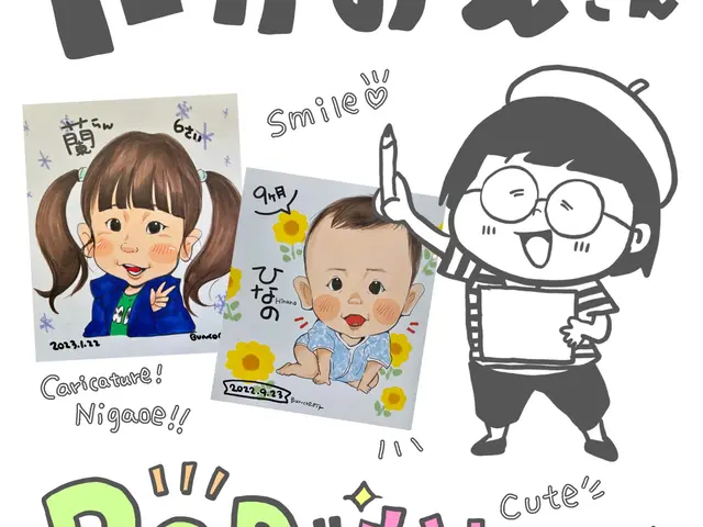 似顔絵日本チャンピオン☆イベント実績多数!ソックリで思わず笑顔になる似顔絵です!