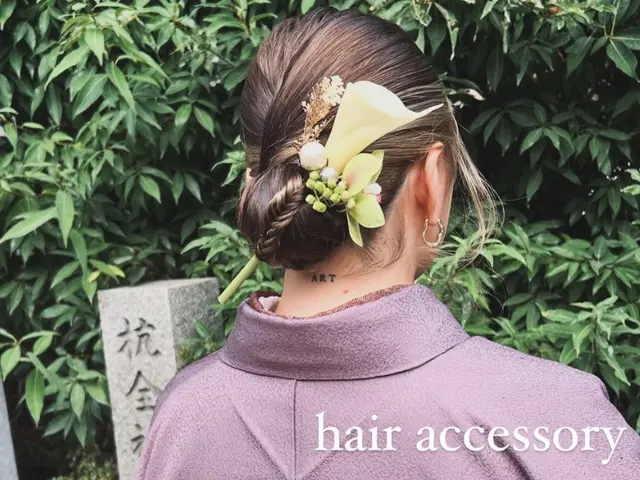 七五三の着付け・ヘアセット無料シニヨン付き!11月1日空きがでました!