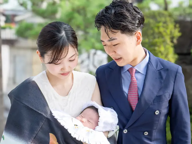 お宮参りのロケーション出張撮影