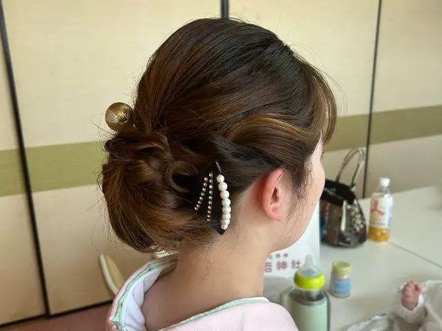 【簡単ヘアセットサービス】8800円☆七五三 お宮参り 結婚式にご参列 受付中