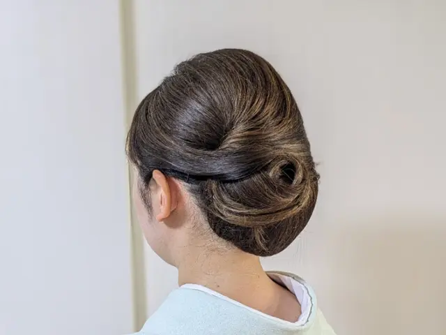 着付けとヘアセット当時施術可
