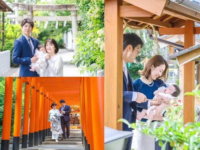 高品質納品★お宮参り産着レンタル、着付けもOK★楽しい撮影で心の思い出に★