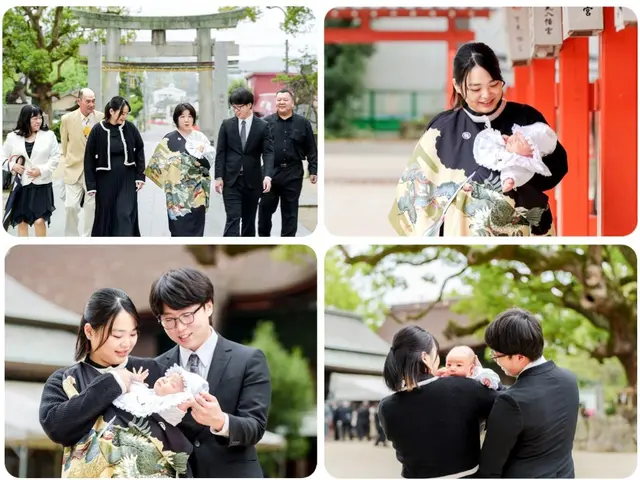 《雨でも撮影可能!》はじめての家族写真、お宮参りの特別な一日を残そう。