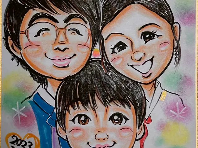 《経験20年》そっくり&かわいい似顔絵♪営業時間外・対応地域外もご相談ください