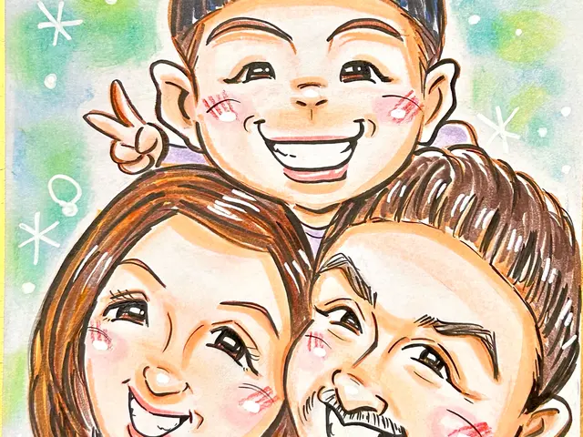 《経験20年》そっくり&かわいい似顔絵♪営業時間外・対応地域外もご相談ください