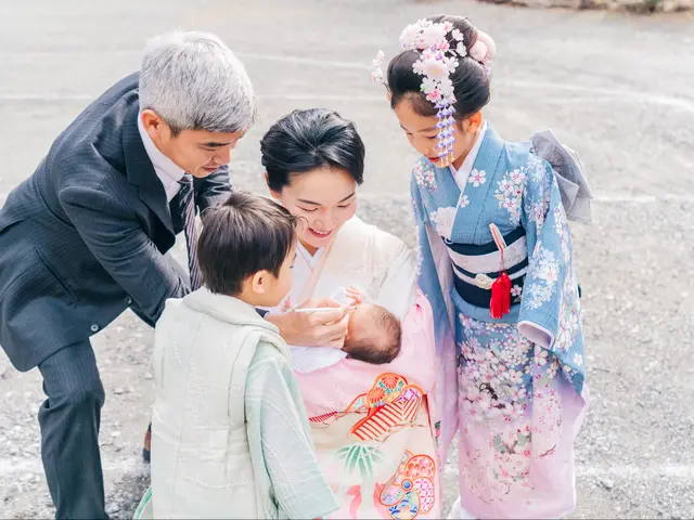 【お宮参り】初めての家族写真をカタチに♪