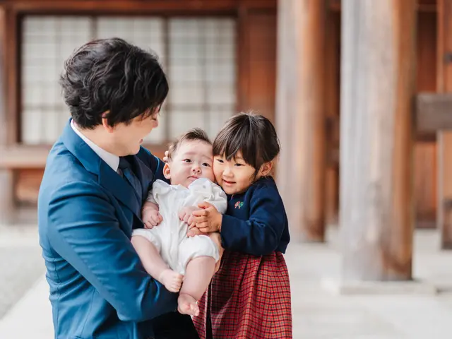 【お宮参り】初めての家族写真をカタチに♪