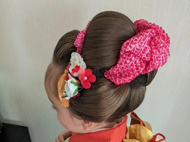 《一か所で整う、着付け&ヘア》着付けとヘアセット同時施術可能(ヘア別途料金)