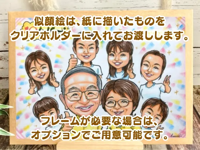 思い出がずっと残る!年間600人を描く即興似顔絵パフォーマンス!
