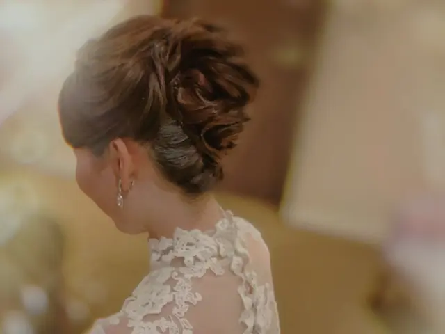 【ヘアセット8000円】ブライダルTV広告イベント、タレントさん担当経験あり。