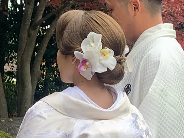 【ヘアセット8000円】ブライダルTV広告イベント、タレントさん担当経験あり。