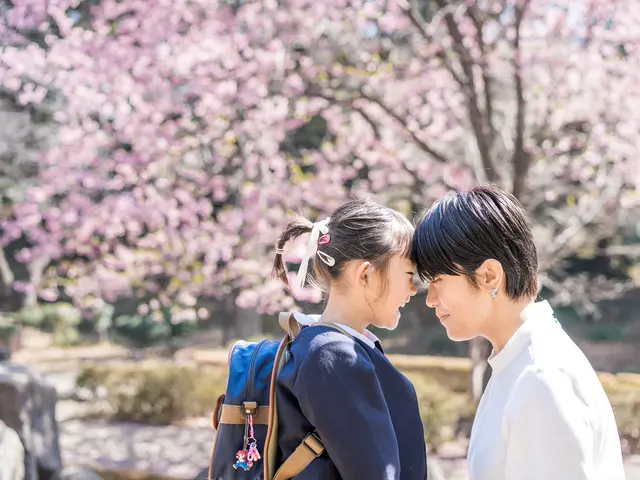 花や空を背景に…賑やかに楽しい家族写真♪遊びながら、お子様のペースで♪