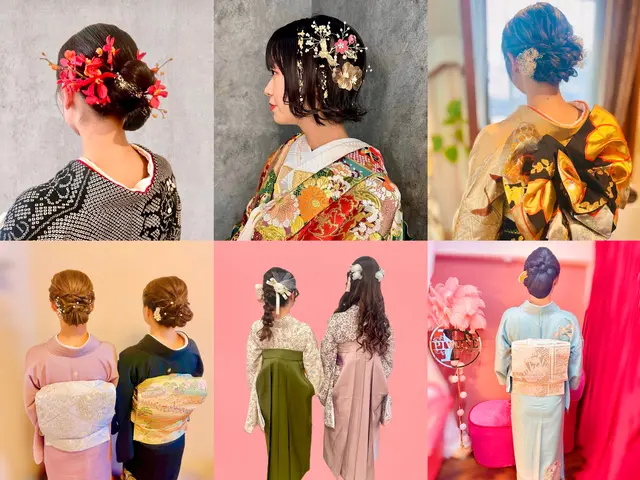 出張ヘアセット¥8000(+メイク、着付けも♪)【早朝・営業時間外も対応可能◎】