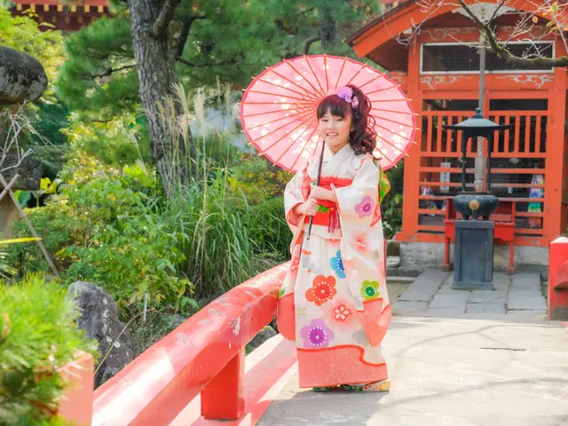【家族フォトグラファー】奥さんと娘と三人で七五三のお祝い撮影を!