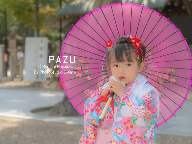 【家族フォトグラファー】奥さんと娘と三人で七五三のお祝い撮影を!