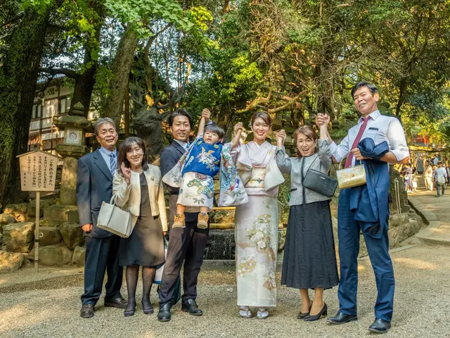 【家族フォトグラファー】奥さんと娘と三人で七五三のお祝い撮影を!