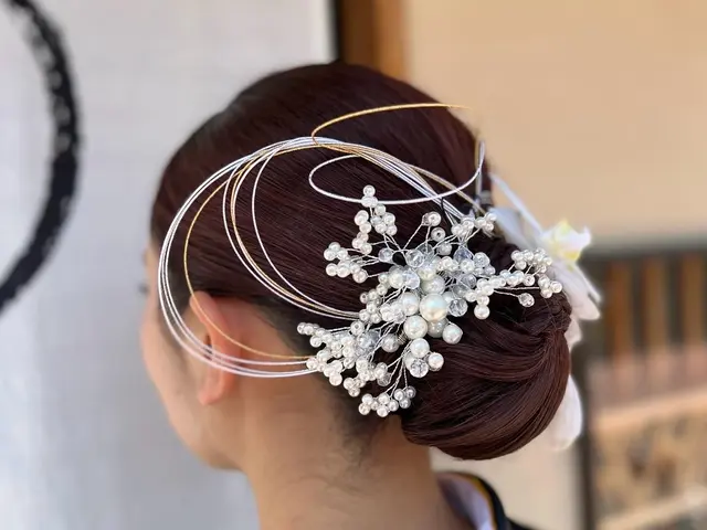 【和装ヘアセット】特別なキモノ時間を華やかに演出します
