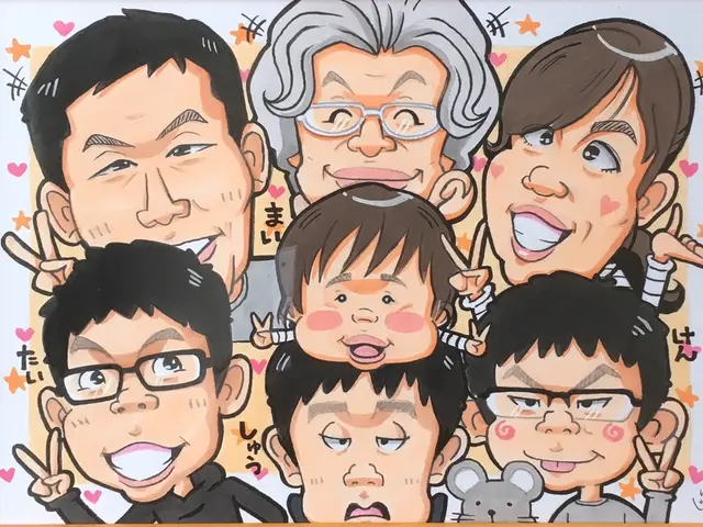★イベントが盛り上がる楽しい似顔絵をお描きします!感動と笑顔をお届け!