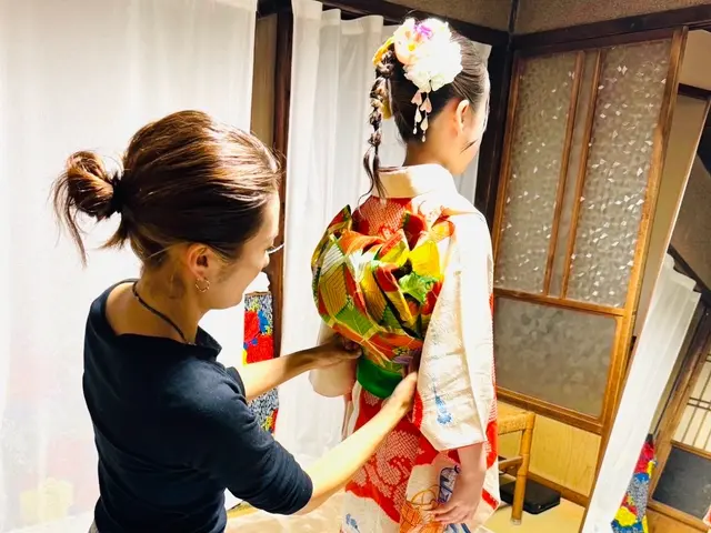 【2児のママが担当】お宮参り時の訪問着も承ります◉着物レンタルもあり★