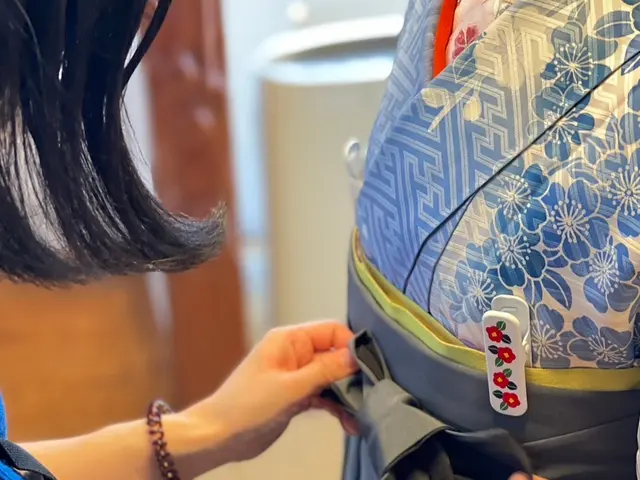 上品で華やかスタイル良く見える着付け!【ご予約前にご連絡下さい。ヘアメイク非対応