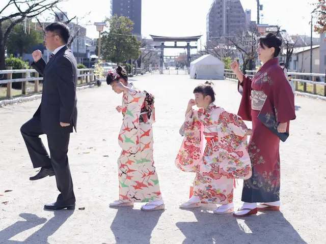 【着付もできる】 ヘアも着付もお家で完了!皆んなでそのまま神社で撮影!