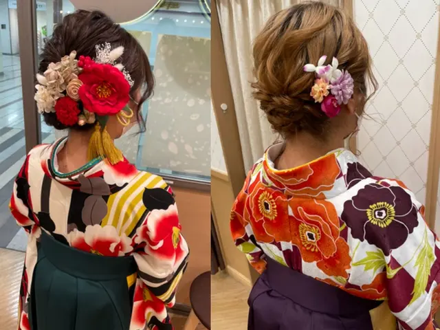 七五三早めにお問い合わせください!ヘア別途可能、早朝時間、新日本髪も対応可。