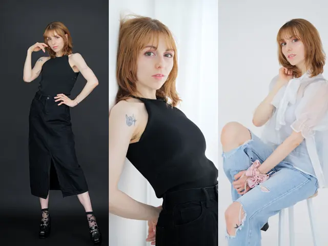 プロフィール、ポートレート、宣材写真など立体感のある写真に