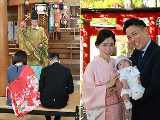 【飛騨高山限定】高山市内の神社で、お宮参りの出張撮影