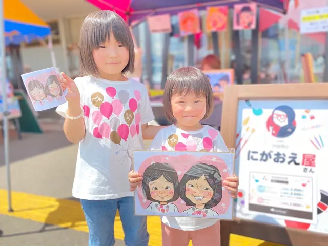 【秋田発❀】カラフル可愛い元気な似顔絵◆スマホ・写真からOK◆