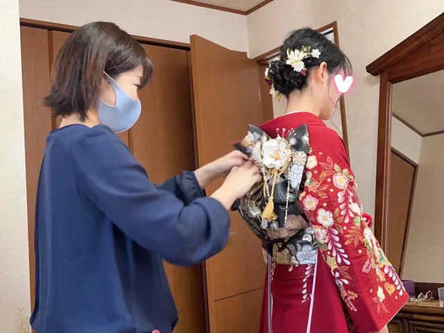 ●料金内ヘアセット込み●写真館仕込みのスピーディーな着付け