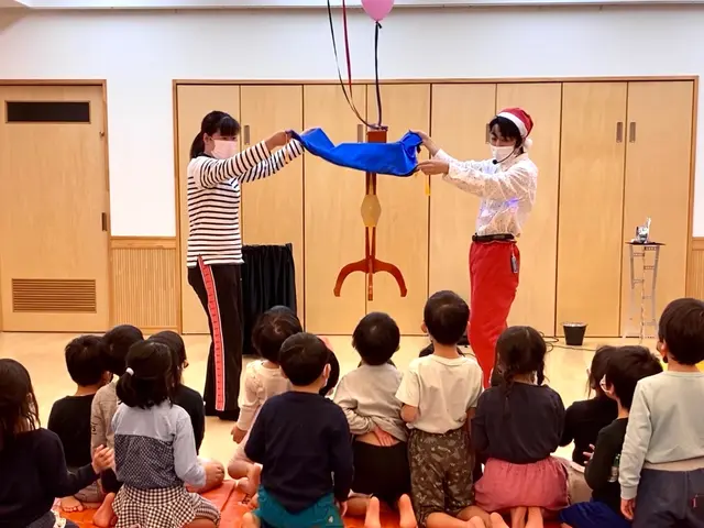 京都の劇場を飛び出して!!幼稚園から結婚式の披露宴まで幅広く☆