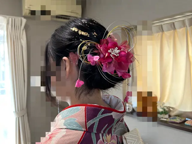 【美容師免許あり】早朝相談歓迎☆☆☆和装洋装どちらにも対応いたします☆☆☆