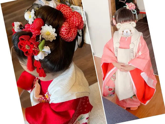 <1級着付け免許>着崩れしないお着付けを致します。ヘアセット込みの料金です。