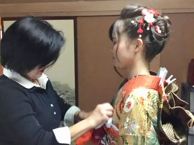 また着たい!と思えます♪1日中着ていてもラクチンな着付けで特別な日をお手伝い★
