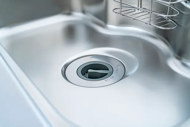 キッチンシンクの排水口