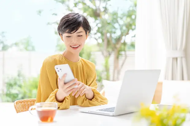 スマホで設定可能