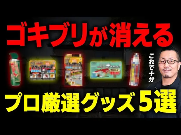 【これだけ揃えて】ゴキブリ駆除のプロがおすすめする最強のG対策グッズ5選<絶対に姿を見たくない方必見>
