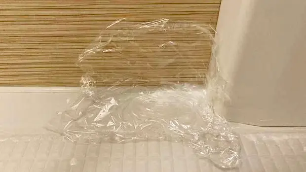 乾燥を防ぐためにラップでパックし2〜6時間程度置く