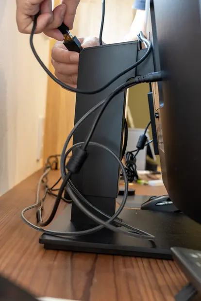 パソコンのケーブル